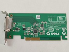 Lot of 2 Dell FH868 ADD2-N PCI Express x4 x16 DVI Visual Interface Adapter