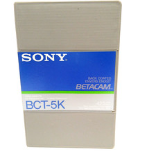 Sony BCT-5K Betacam Broadcast Video Tape Cassette NEW
