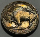 1929 Buffalo Nickel — Uncirculated MS 🔥 Toned 🌈