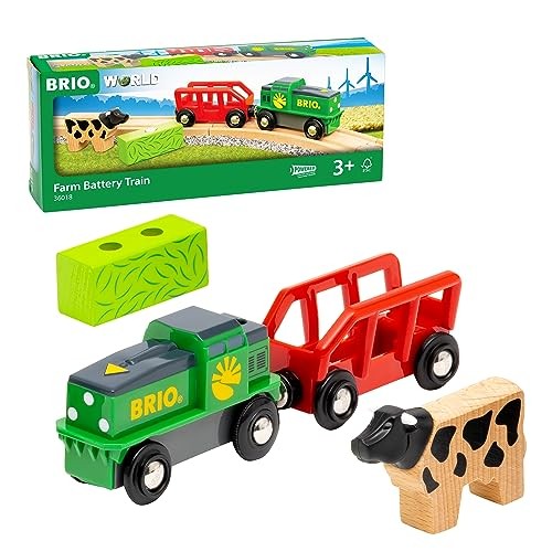 BRIO World - 36088 Trains of the World ICE Battery Train | Battery Operated Toy Locomotive for Ages 3