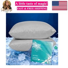 NexChill Cooling Pillow Cases for Hot Sleepers, Cool Pillow Covers Standard t...