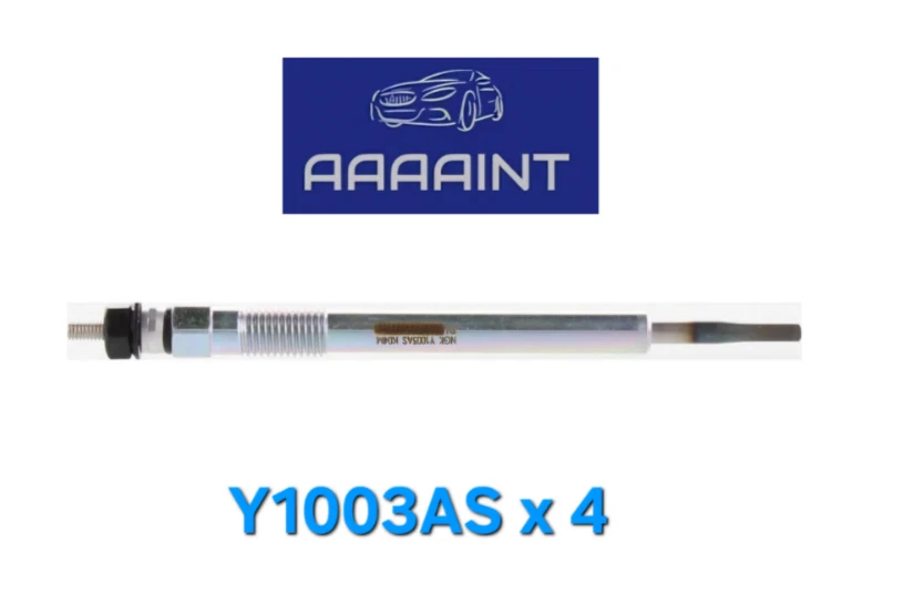 NGK Y1003AS x 4 Glow Plugs for Hyundai Santa Fe iX35 Kia Sorrento  & Sportage - Image 3 of 3