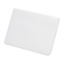14 x 10.5 cm PU Leather Car Registration and Insurance Holder, White