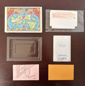 Complete Japanese Final Fantasy I II III 1 2 3 Nintendo Famicom NES NTSC-J