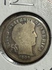 1909-s Barber Dime, Better Date, 99c Shipping Offer