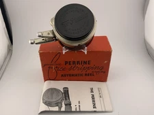 Vintage Perrine Automatic No. 50 Fly Fishing Reel With Box & Papers Very Nice ✅