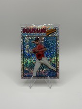 2026 Topps #368 Brayan Rocchio - Chrome Silver Sparkle - Cleveland Guardians