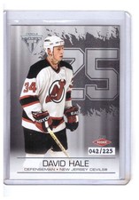 David Hale 2003-04 Pacific Titanium Retai Rookie Jersey Number Card #126 /225