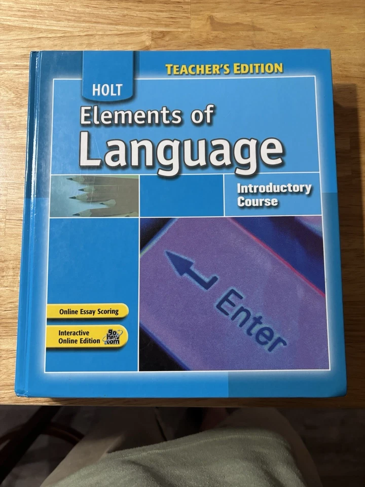 Holt Elements of Language(Teacher's Edition) Introductory Course Hardcover Book - Image 2 of 4