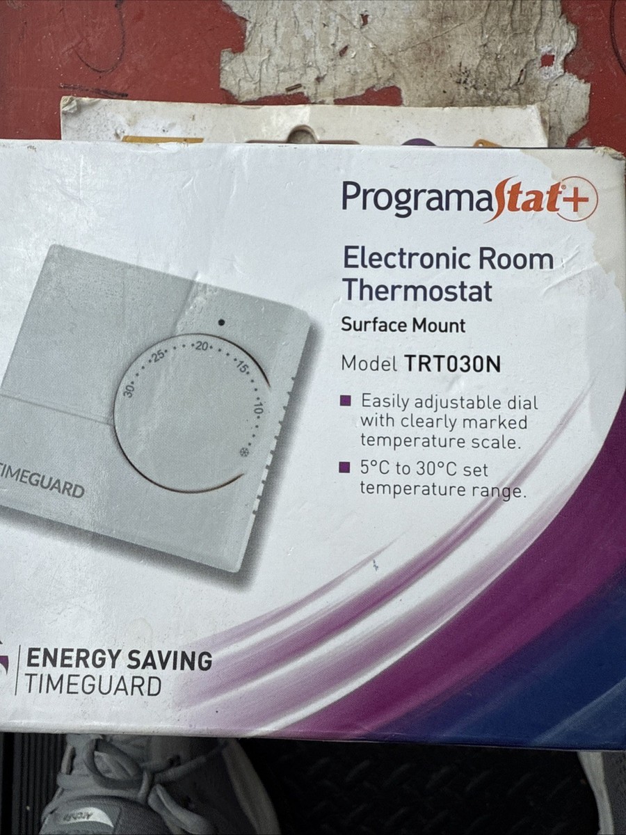 Timeguard TRT030N Electronic Room Thermostat UK