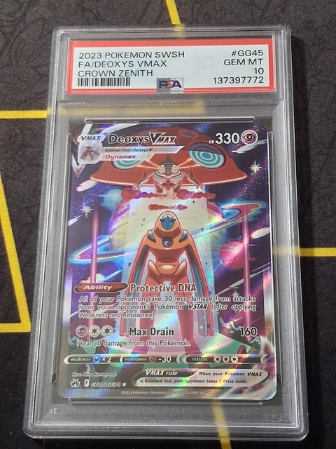 Deoxys VMAX #GG45 (Crown Zenith (2023))