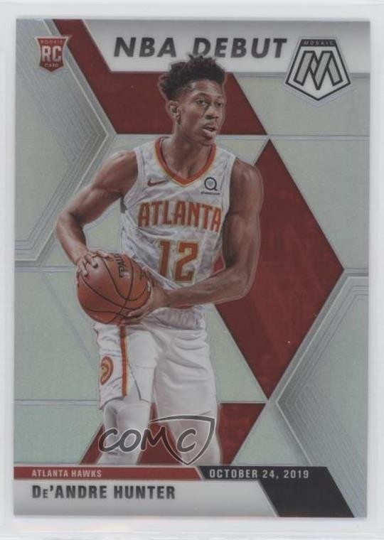 2019-20 Panini Mosaic NBA Debut Silver Prizm De'Andre Hunter #266 8p7
