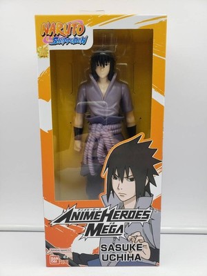 Naruto Shippuden Anime Heroes Mega Uchiha Sasuke Movable Figure Usa Bandai