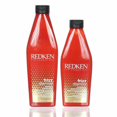 Redken Frizz Dismiss Shampoo & Conditioner (10.1/8.5oz) DUO 