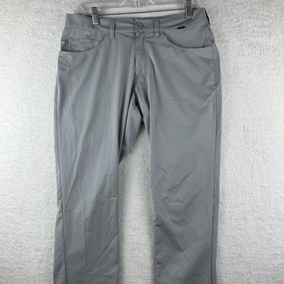 #ad Travis Mathew Trevino 5 Pocket Tapered Golf Pants Gray 1MX556 Men 30X32 Stretchy $19.99