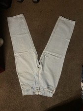 Bugle Boy Loose Vintage Baggy Jeans Light Blue Wash Denim