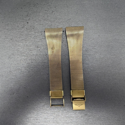 LONGINES ゴールド 金属ベルト Longines Bracelet 21mm Gold Tone Mesh Duchess USA Vintage Two