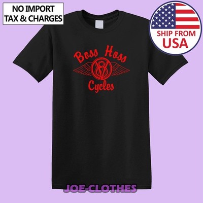 Boss Hoss Motorcycles Men's Black Size S-5XL
