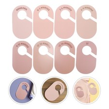  8 Pcs Children's Clothing Divider Card Closet Organizer Baby Clothes Size