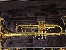 Simba Instruments Trumpet with Hard Case Mouth Piece Is Missing Sold As Is