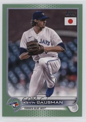 2022 Topps Japan Edition Jade Green 3/75 Kevin Gausman #159 0t2