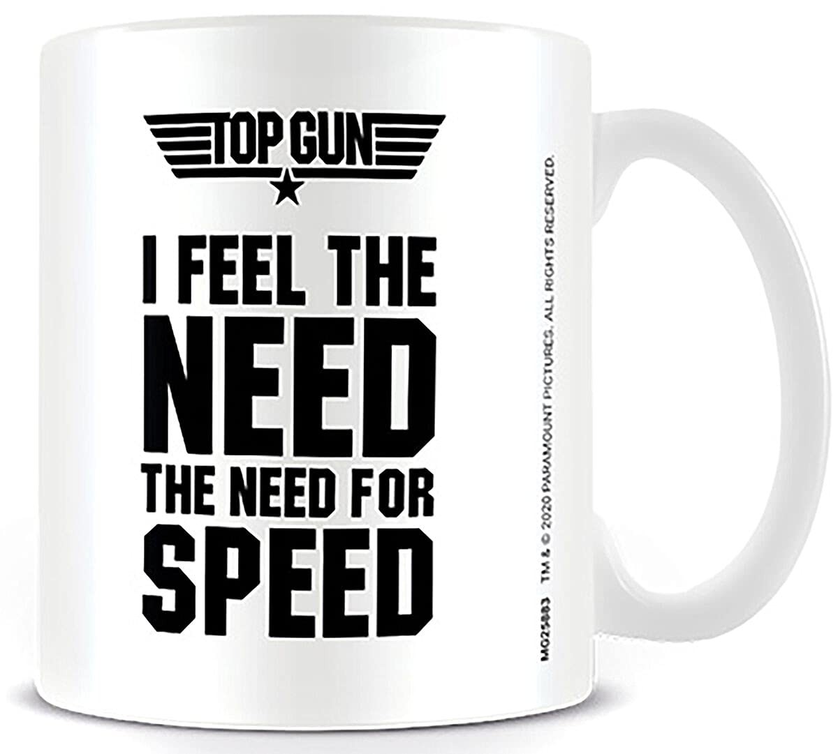 Top Gun (Кружка Need for Speed белого цвета в количестве 1 штуки (упаковка из 1 штуки)