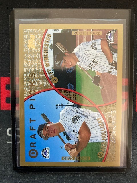 1999 Topps - Draft Picks #442 Matt Holliday, Jeff Winchester (RC) Rockies