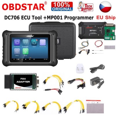 OBDSTAR DC706 E/CU Tool EC/M & TCM &BODY &Clone by OBD /BENCH + MP001 Programmer