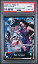 2025 ONE PIECE PROMOS PSA MAGAZINE EXCLUSIVE #038 BOA HANCOCK PSA 10