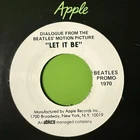The Beatles – Dialogue From The Motion Picture "Let It Be" 7” Promo 45 Rock 1970
