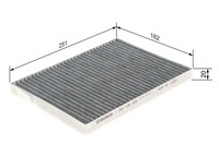 Bosch 1 987 435 529 Filter, Innenraumluft FüR Renault