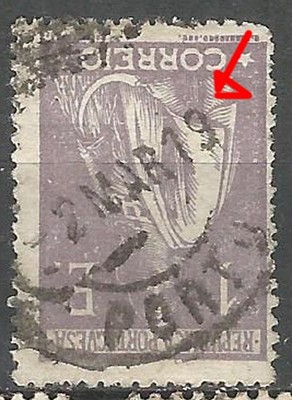 PORTUGAL 1E 15X ceres - MARCOFILIA date error. 19-VFU. No faults