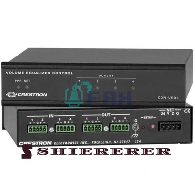 1pc Crestron C2N-VEQ4 New 4-channel volume/EQ control module