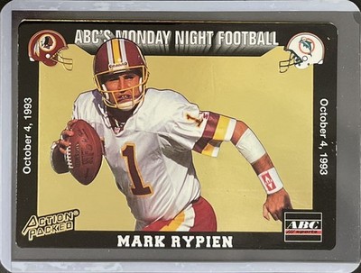Mark Rypien - 1993 Action Packed Football - Monday Night Football #17