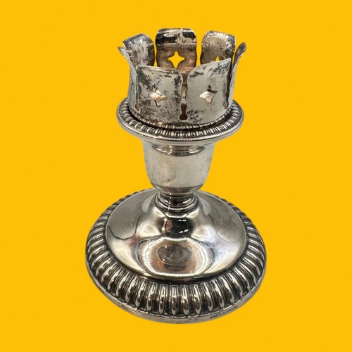 Vintage Birks Sterling Silver Hurricane Candleholder - Bild 7 von 9