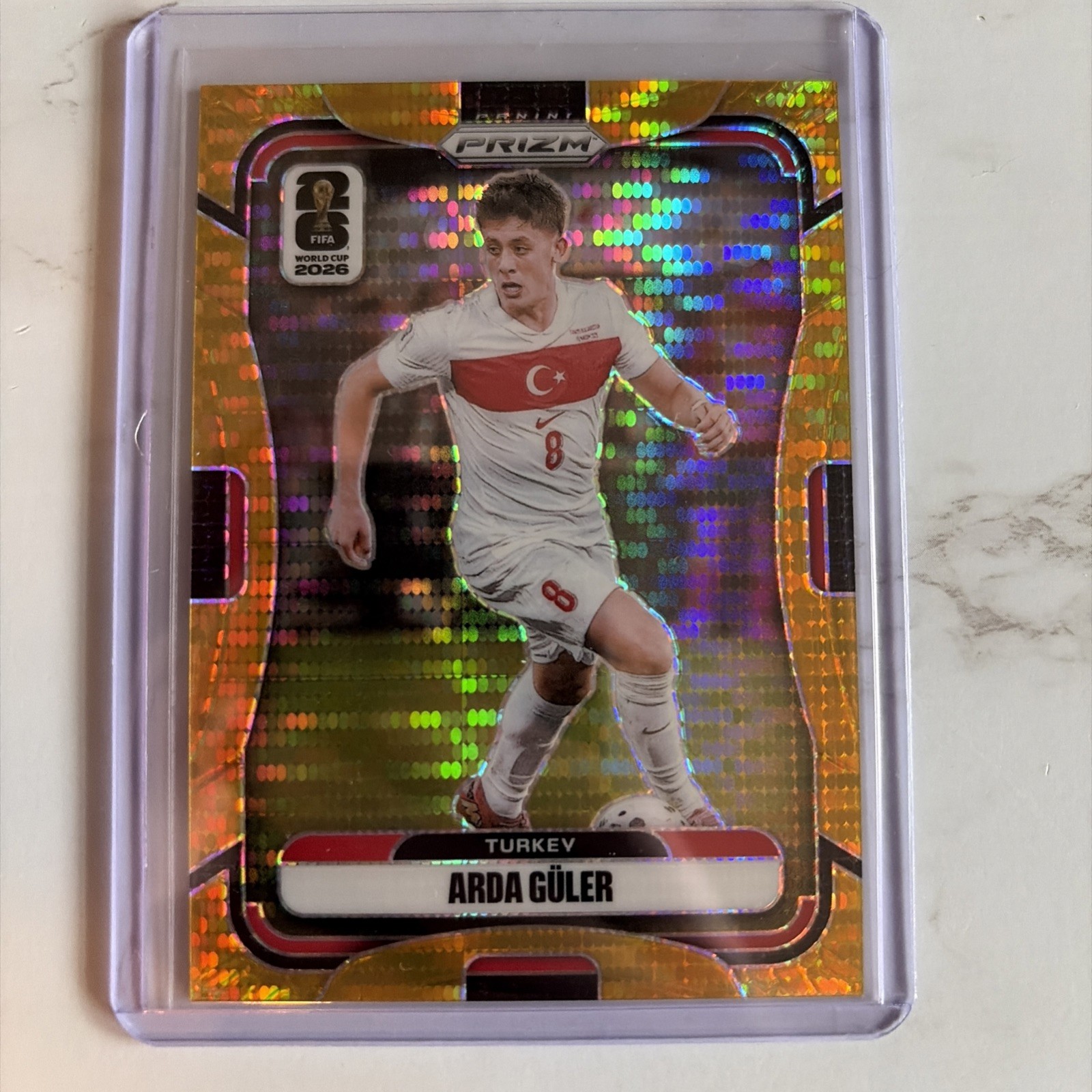 2026 Panini Prizm World Cup Arda Guler Gold #/10 Turkey