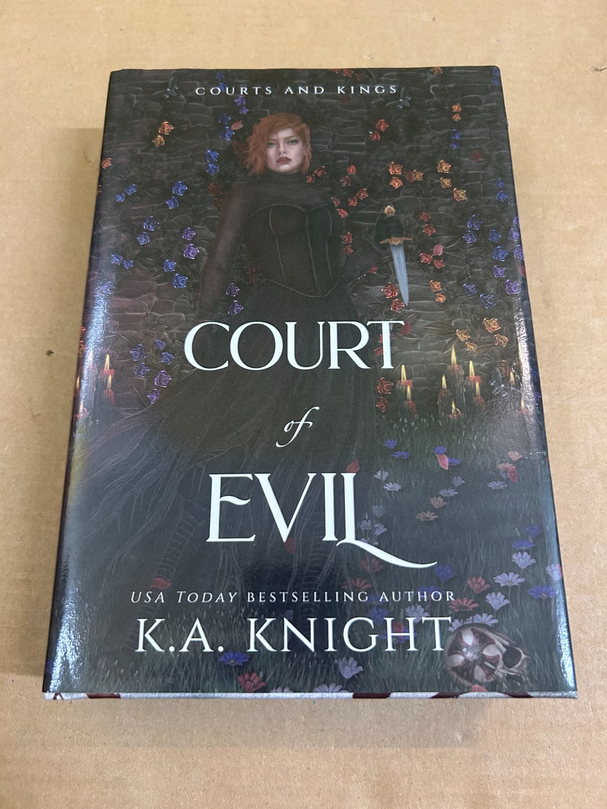K A Knight - Court of Evil (Hardback) Signed By Author - Free P+P