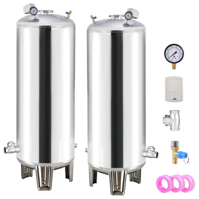 #ad 52 Gal Stainless Steel Water Pressure Tanks for Well Pum Water System $364.80