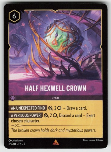 Half Hexwell Crown Shimmering Skies 65/204 Rare NM Lorcana - Bild 1 von 3