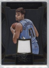 2016-17 Panini Select Rookie Swatches Juan Hernangomez #22 17pt