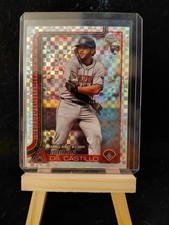 2025 Topps Chrome Update ADRIAN DEL CASTILLO #USC92 Checkerboard RC