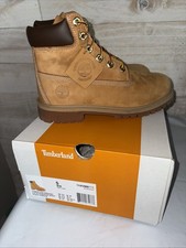 Timberland Premium 6 In Waterproof Boot TB012909 - Wheat Nubuck - Youth size 4