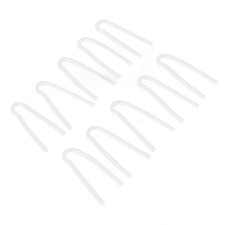 10Pcs Hearing Aid Tube R Type Replacement BTE Earmold Hearing Aid Tubes For FFG