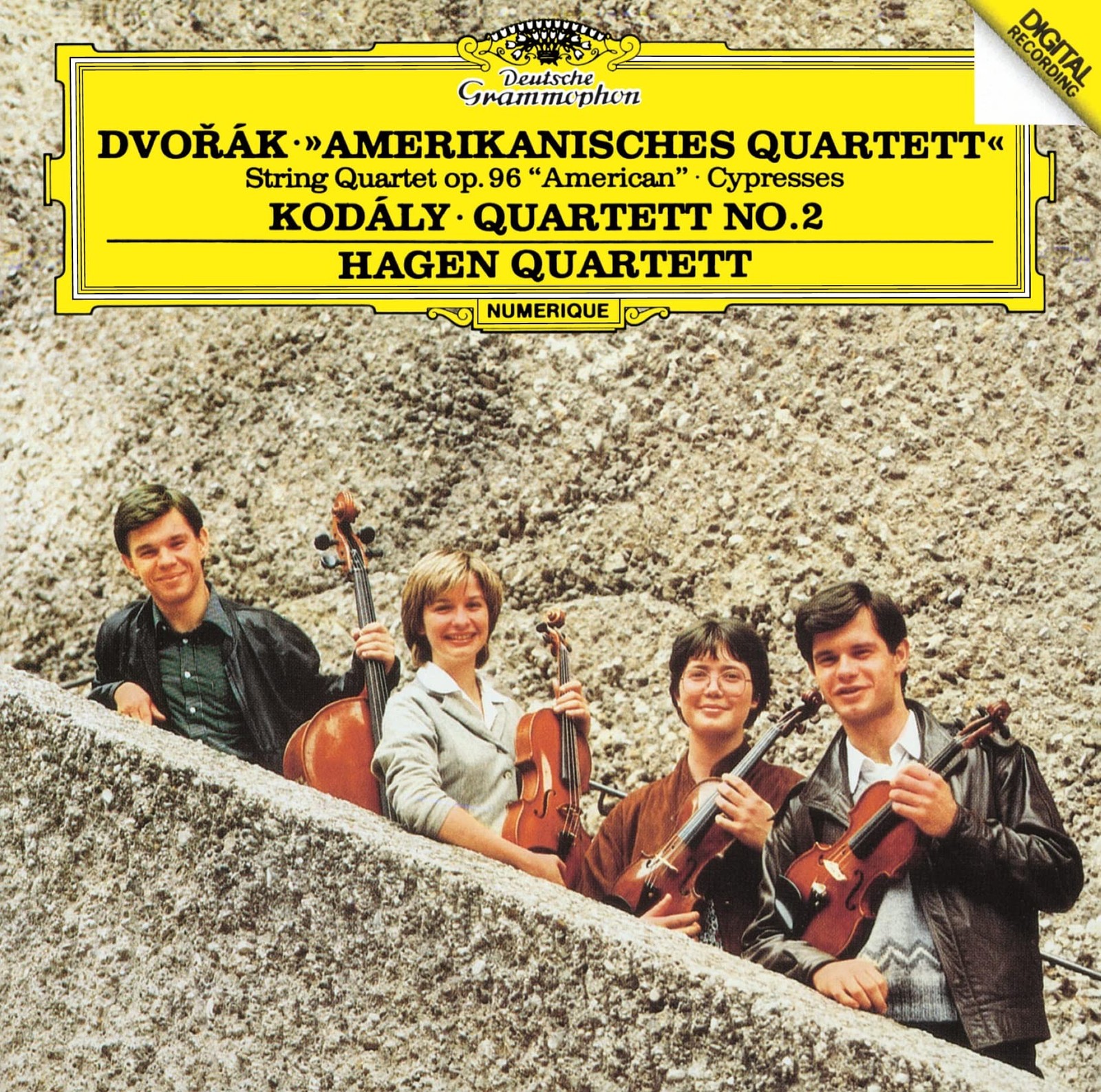 Hagen Quartett Dvorak: String Quartet No. 12 'American'; Cypresses / Kodaly (CD)
