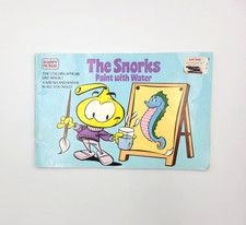The Snorks Paint With Water Book 1985