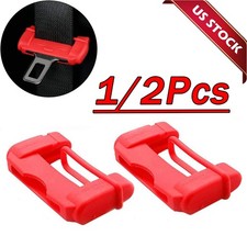 Car Seat Belt Buckle Clip Silicone Anti-scratch Protector Cover Protective Strip