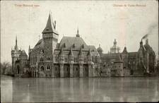 Castle Vajda-Hunyad Budapest Hungary vintage postcard s027