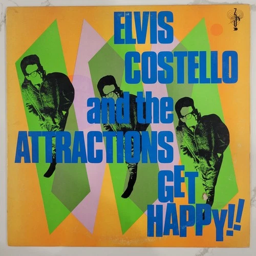 Elvis Costello - Get Happy!! Vinyl LP - 1980 First Press - Columbia JC 36347