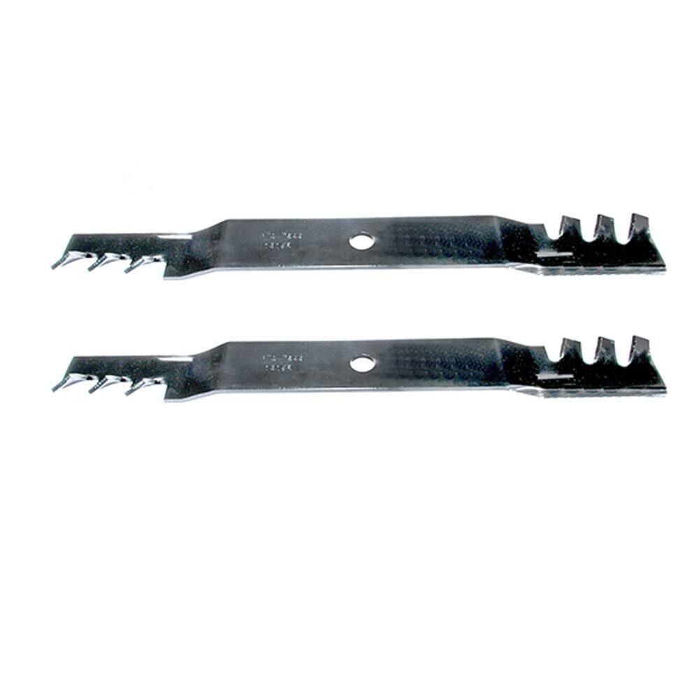 New 2 Pack Mulching Blades fits John Deere X330 X350 Z354 Z335E Z345M