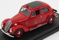 Rio 1/43 Fiat 1500 Feuerwehr 1948 Rot Statisches Modell Diecast
